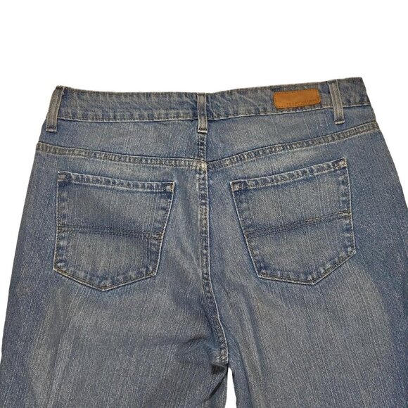 Y2K Tommy Hilfiger Light Wash Low Waist Denim Bootcut Jeans Size 8 - Picture 5 of 7